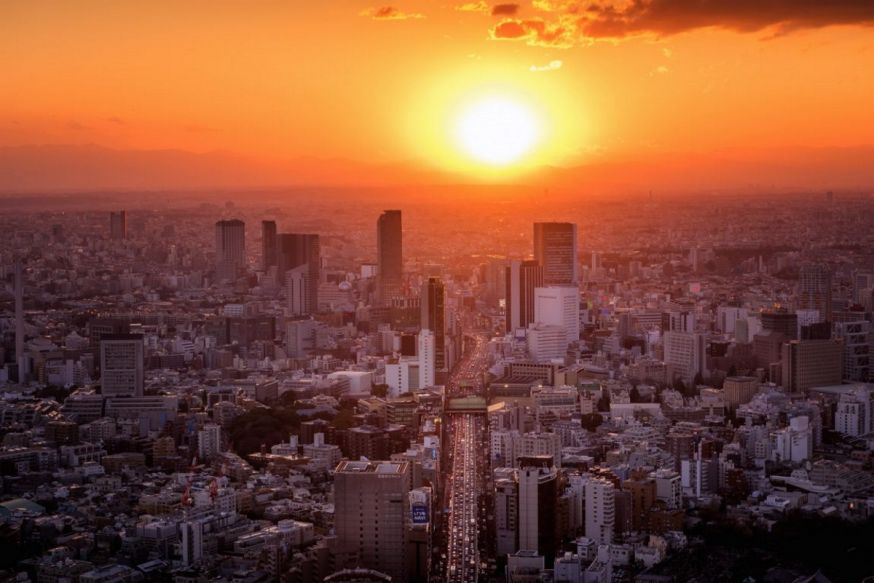 In de Spotlight: Tokyo Sunset van Sander Peters