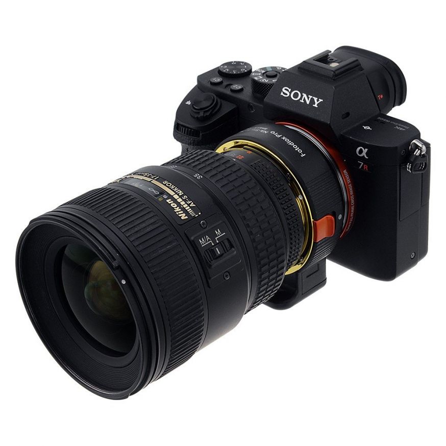 Nieuwe Nikon – Sony adapter van Fotodiox Pro