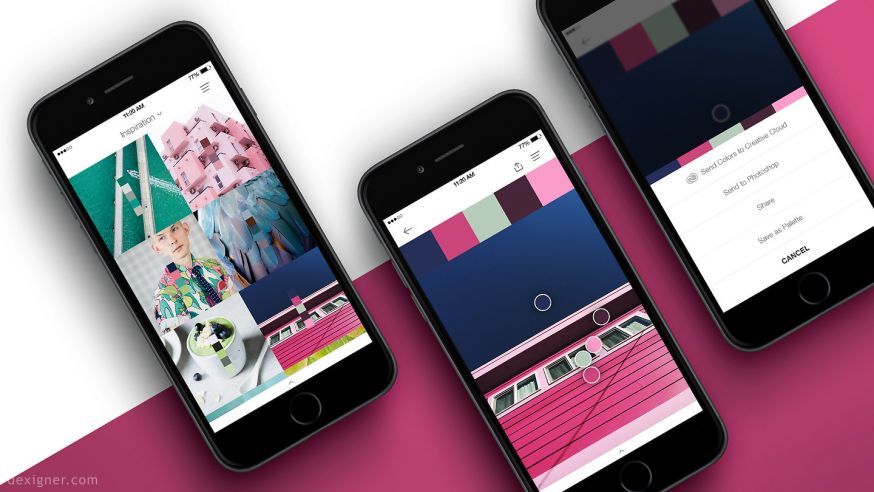 App toont exacte pantone kleuren van objecten
