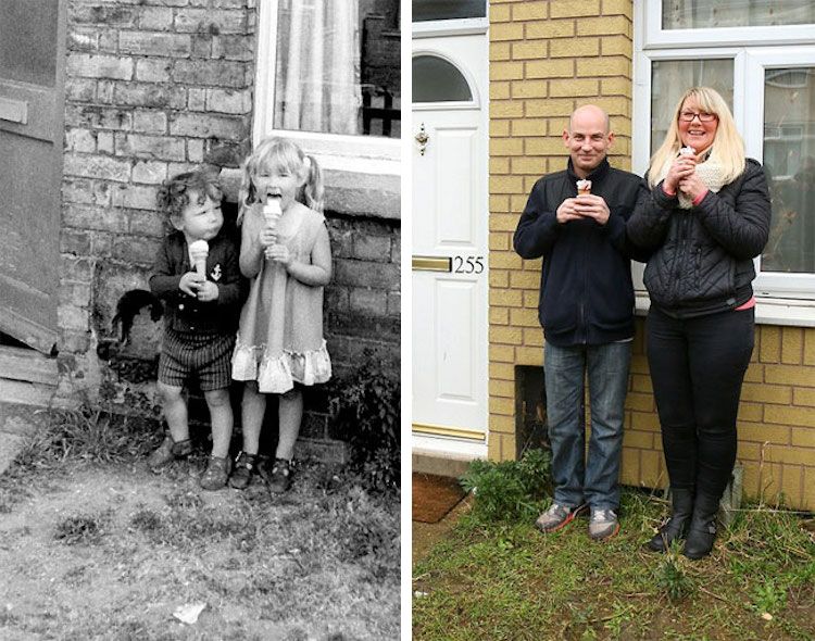 Foto’s nagemaakt na 40 jaar