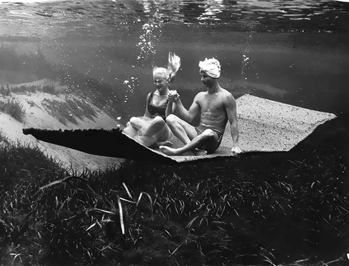 Onderwater fotografie uit 1938