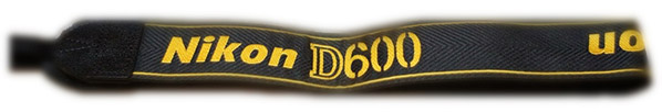 Nikon D600 strap