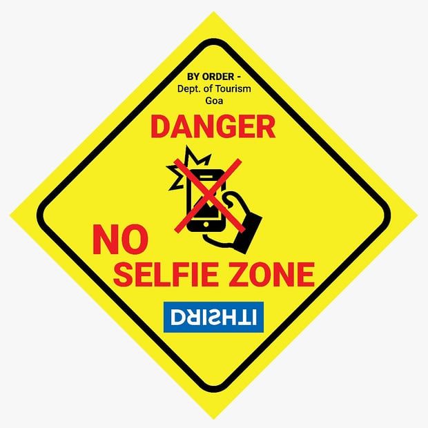 Levensgevaarlijke selfies 'no-selfie zones' ingesteld om fatale ongelukken te voorkomen