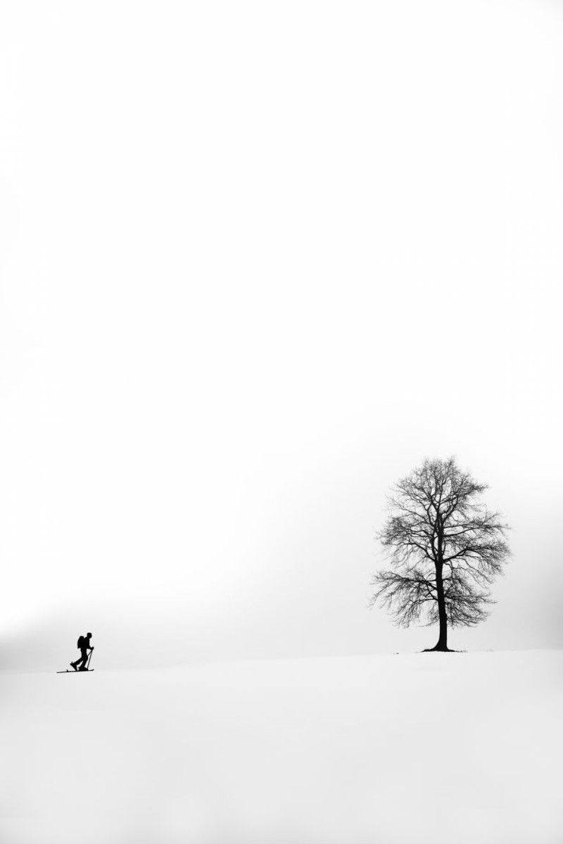 Fotowedstrijd Winter in zwart-wit