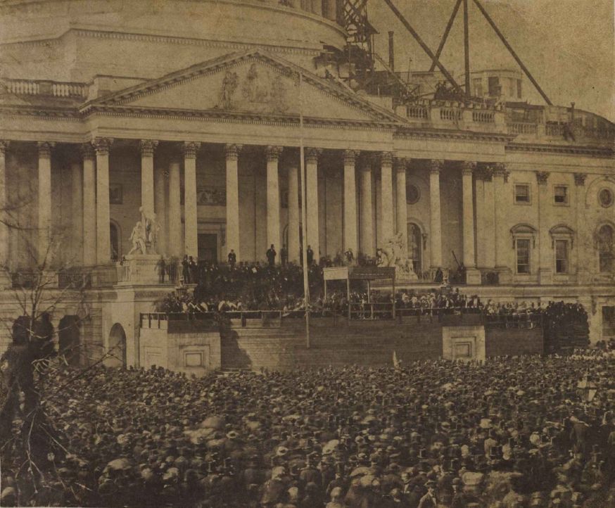Inauguratie Abraham Lincoln 