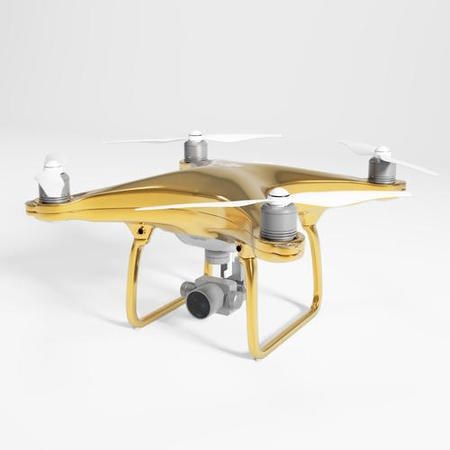 Gouden drone DJI Phantom 4