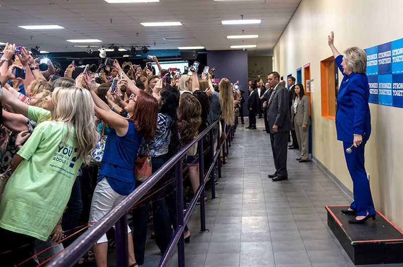 Hillary Clinton Selfie