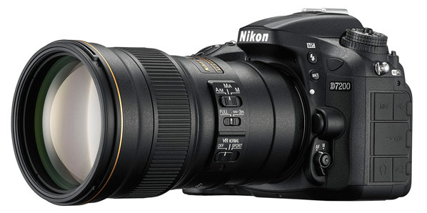 Nikon D7200 met 300mm f/4 PF
