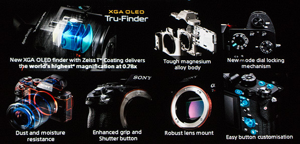 Sony A7R II verbeteringen