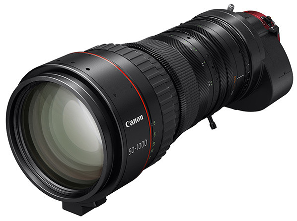 Canon CN20x50 front element