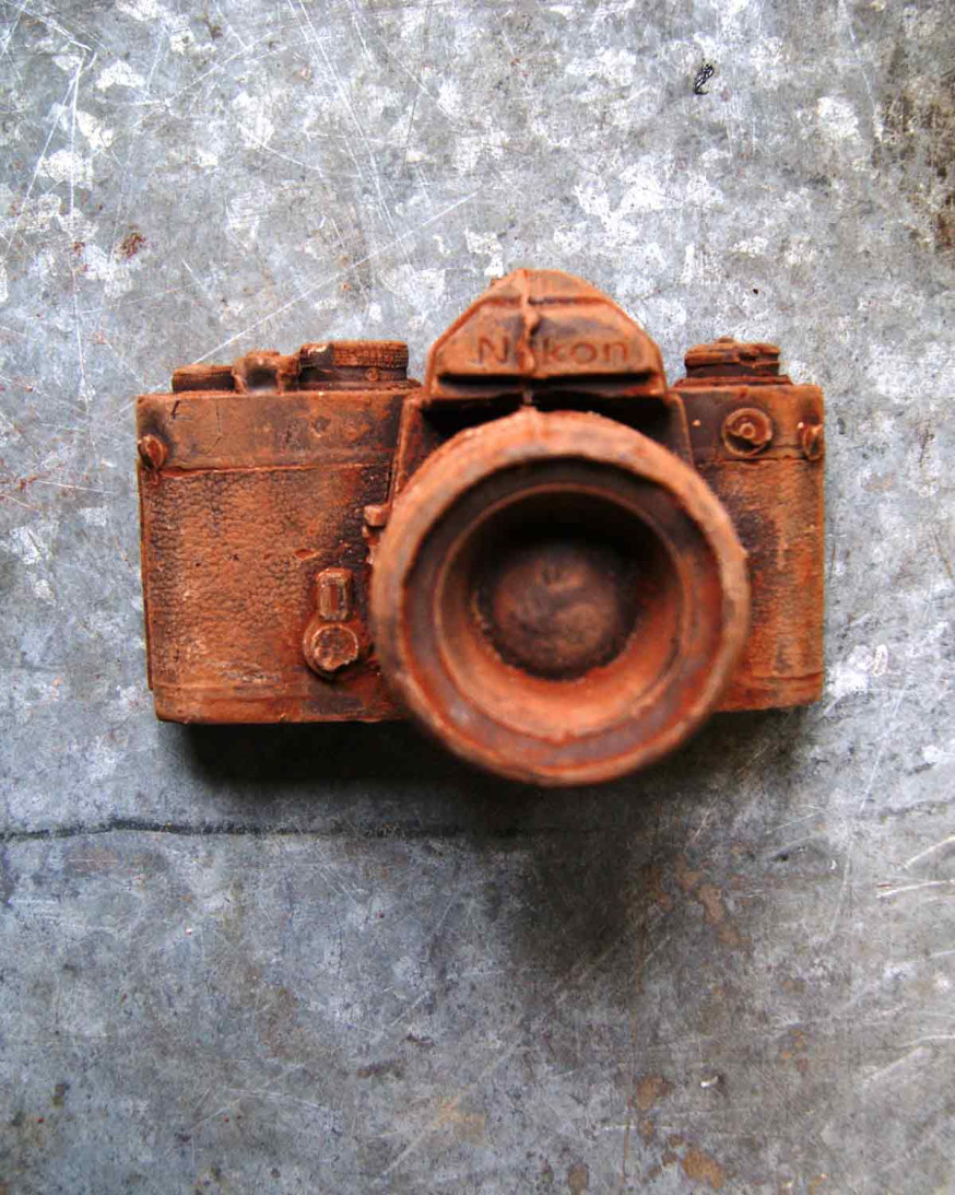 Vintage Nikon van chocolade Vintage Nikon van chocolade