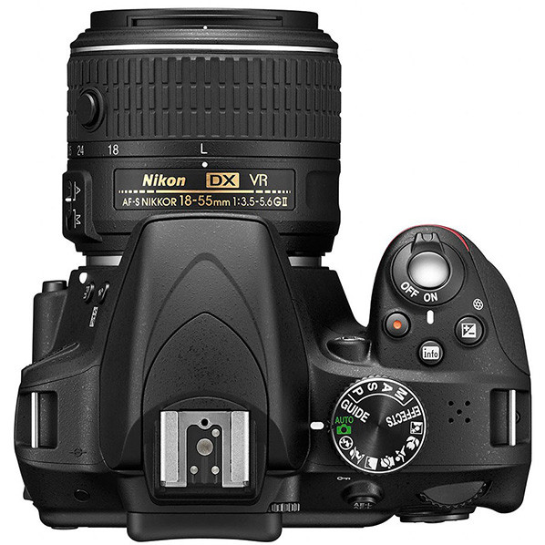 Nikon D3300 + 18-55mm VR II