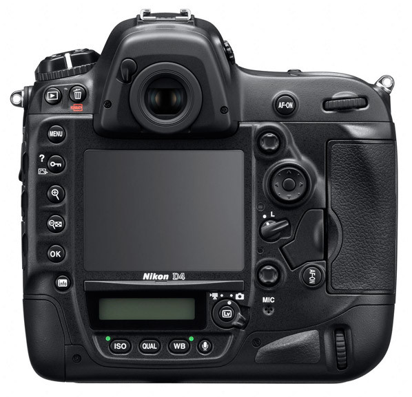 Nikon D4 back