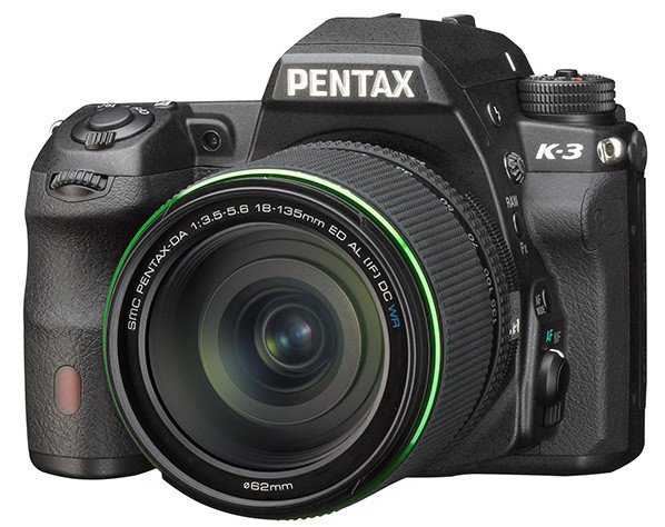 Pentax K-3 front