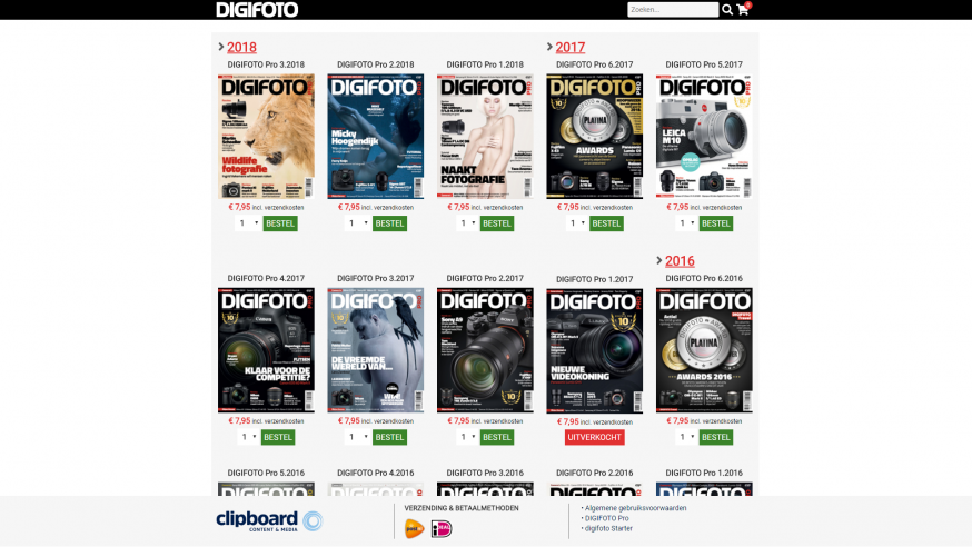 digifoto pro webshop magazines nabestellen