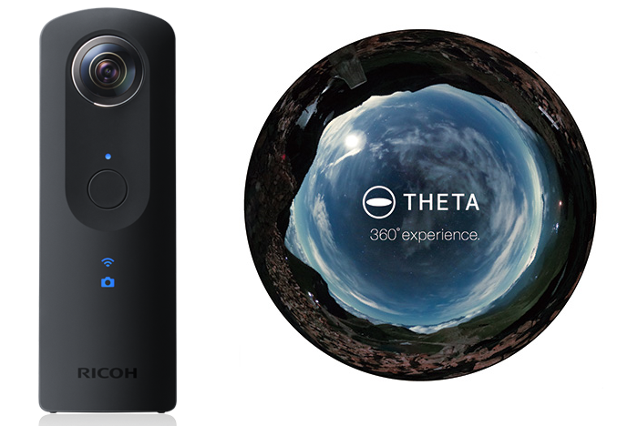 Ricoh Theta S 360° camera + VR Scope