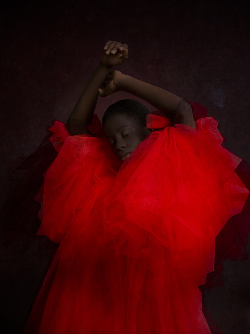Roseline With Raised Arms, 2018 © Cooper & Gorfer