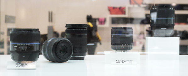 Samsung NX objectieven