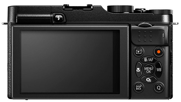 Fujifilm X-M1 back