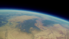 Beelden vanuit de ruimte, opgenomen door een GoPro