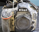 Een Nikon D810 na 9 dagen Burning Man 