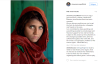 Steve McCurry wil opgepakte Afghan Girl helpen