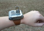Vintage Tessina camera in de vorm van een horloge