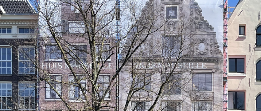 Huis Marseille in een tijdelijke jas - maar wel bereikbaar