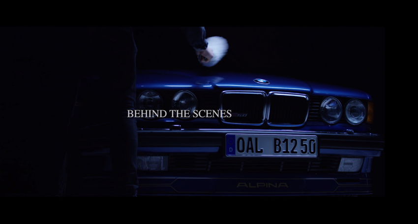 Achter de schermen bij shoot BMW ALPINA 2017 Calendar