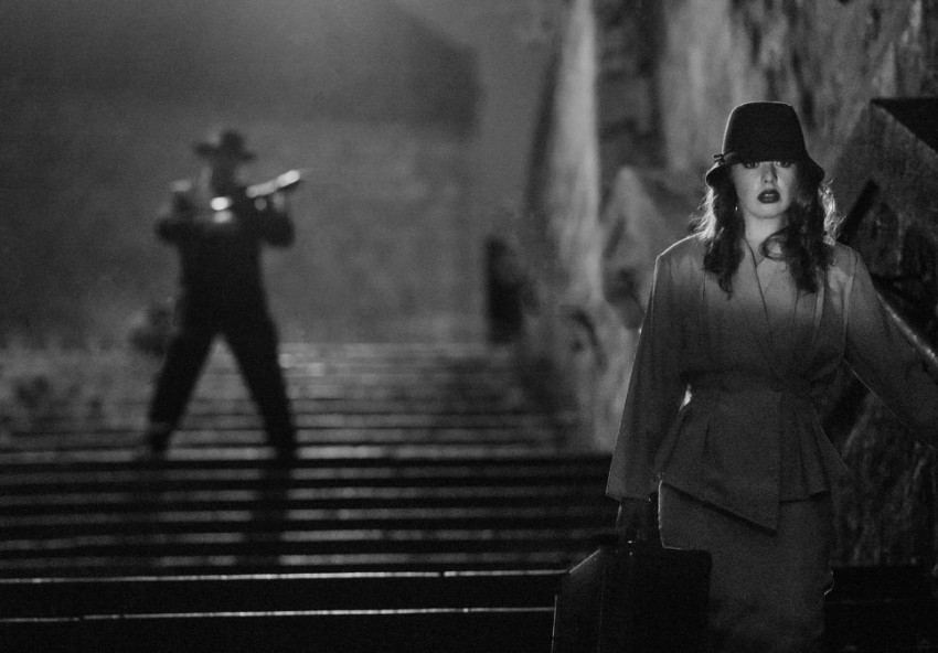 Het film noir portret