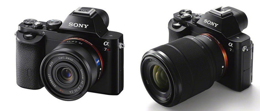 Sony A7 en A7r uitgelekt: fullframe zonder spiegel